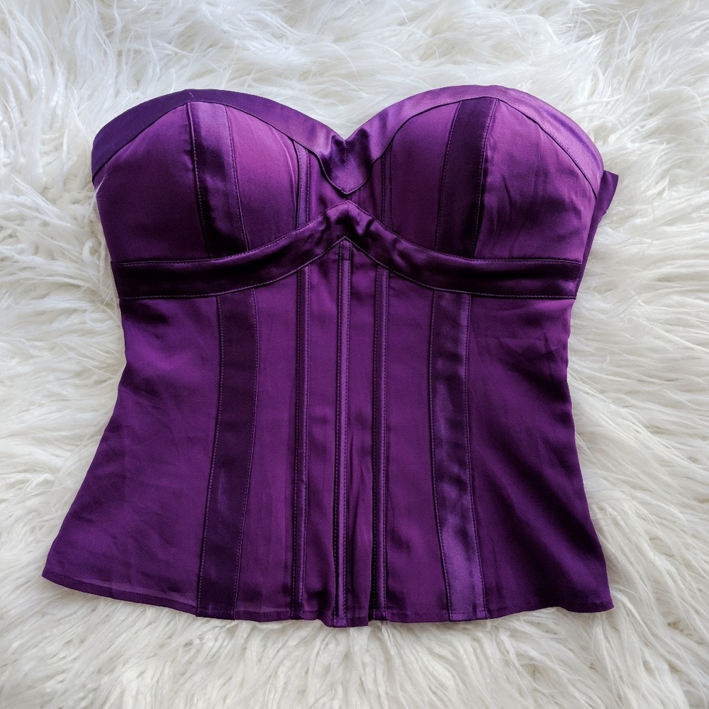 Purple bebe top